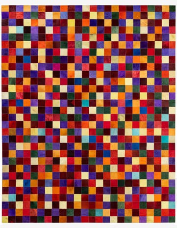 8' x 9' 10 Cowhide - Patchwork Rug