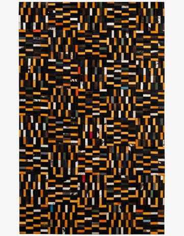 5' x 7' 11 Cowhide - Patchwork Rug