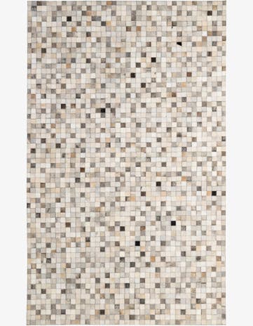 5' x 8' Cowhide - Patchwork Rug