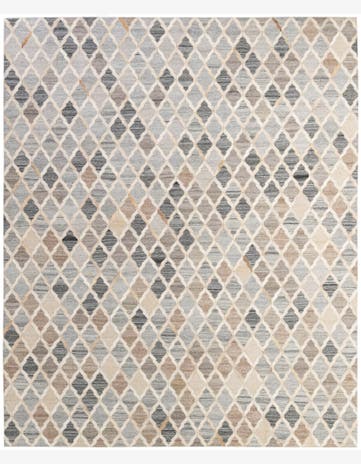 8' x 9' 10 Cowhide - Patchwork Rug