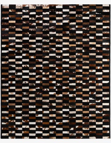 8' 3 x 10' Cowhide - Patchwork Rug