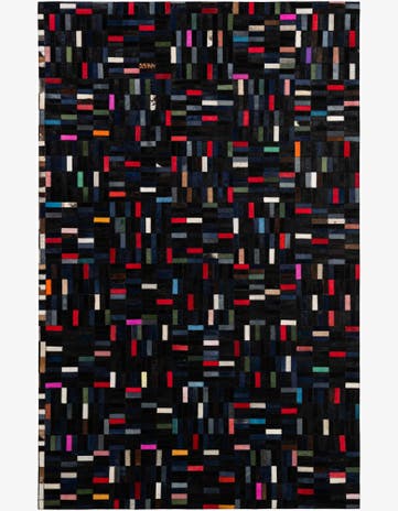 5' x 8' Cowhide - Patchwork Rug