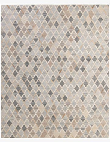 8' 1 x 9' 10 Cowhide - Patchwork Rug
