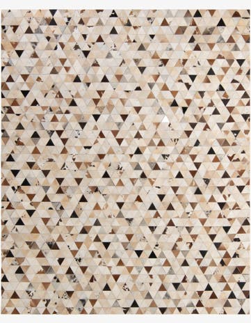 7' 11 x 9' 10 Cowhide - Patchwork Rug