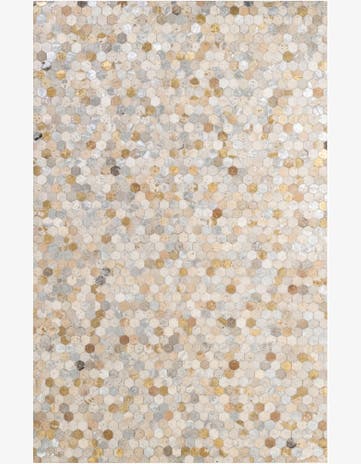 5' x 8' Cowhide - Patchwork Rug