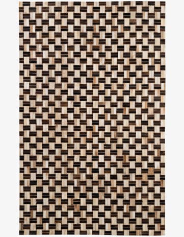 5' x 7' 9 Cowhide - Patchwork Rug