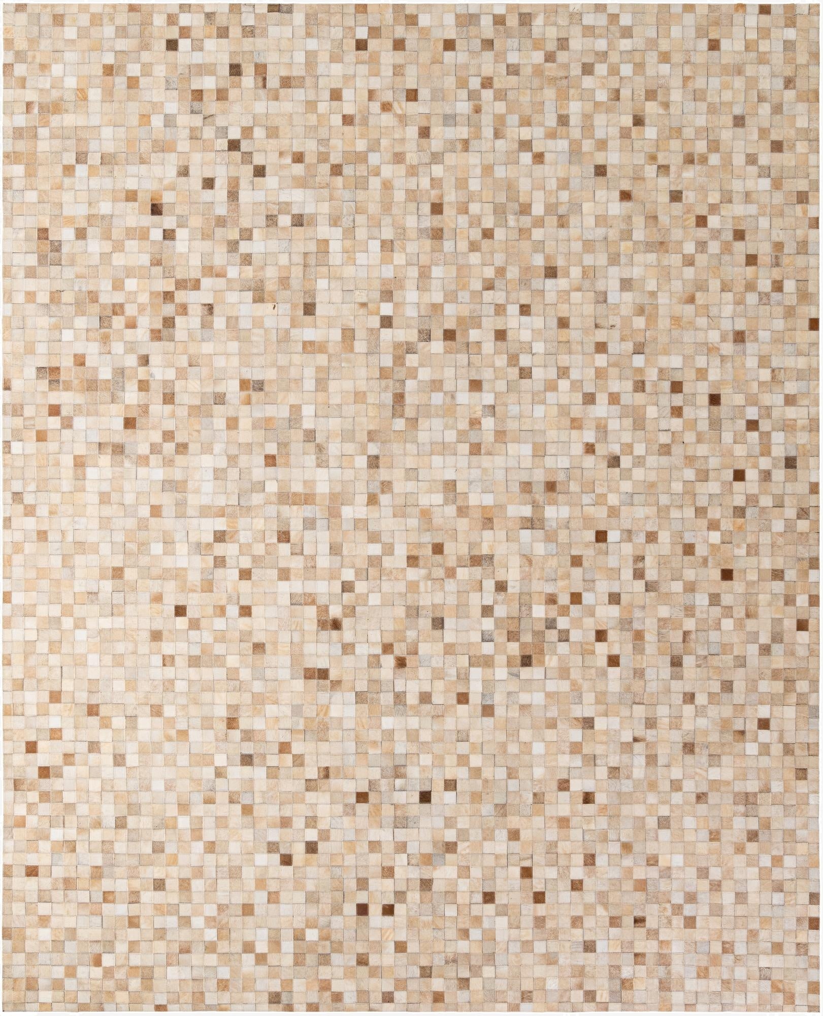 8' 1 x 9' 11 Cowhide - Patchwork Rug