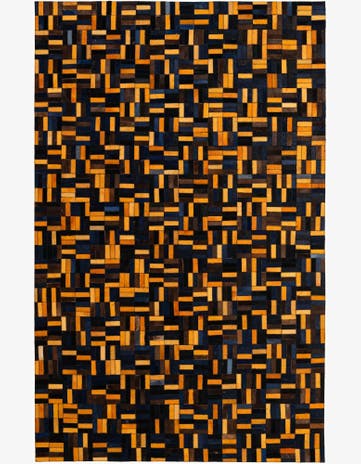 5' x 7' 11 Cowhide - Patchwork Rug