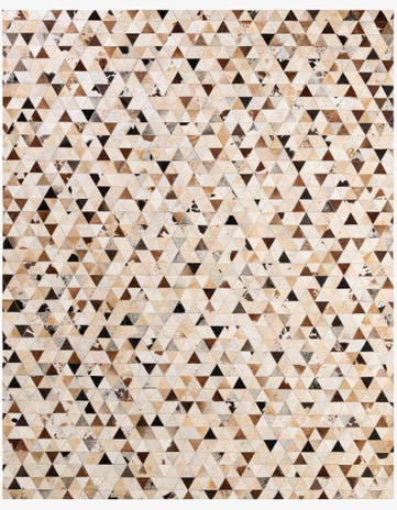 7' 11 x 9' 10 Cowhide - Patchwork Rug