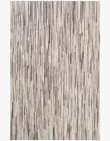 5' 1 x 8' 1 Cowhide - Patchwork Rug