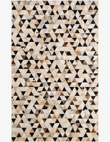5' x 8' Cowhide - Patchwork Rug
