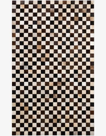 5' x 8' 1 Cowhide - Patchwork Rug