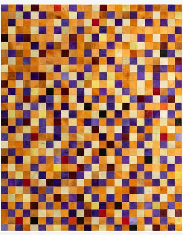 8' x 10' Cowhide - Patchwork Rug