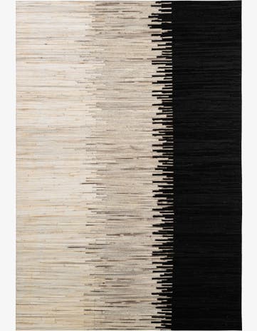 5' 6 x 8' Cowhide - Patchwork Rug