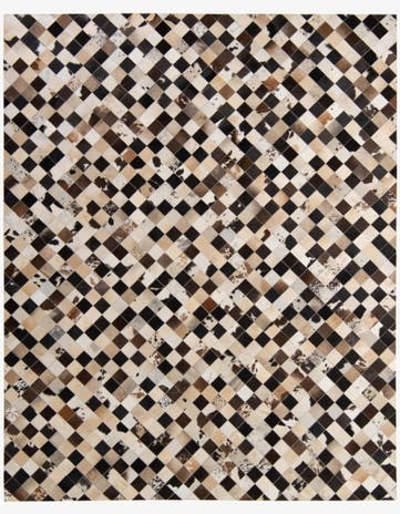 7' 11 x 9' 11 Cowhide - Patchwork Rug