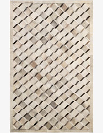 5' x 8' Cowhide - Patchwork Rug