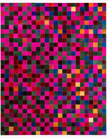 7' 11 x 9' 10 Cowhide - Patchwork Rug