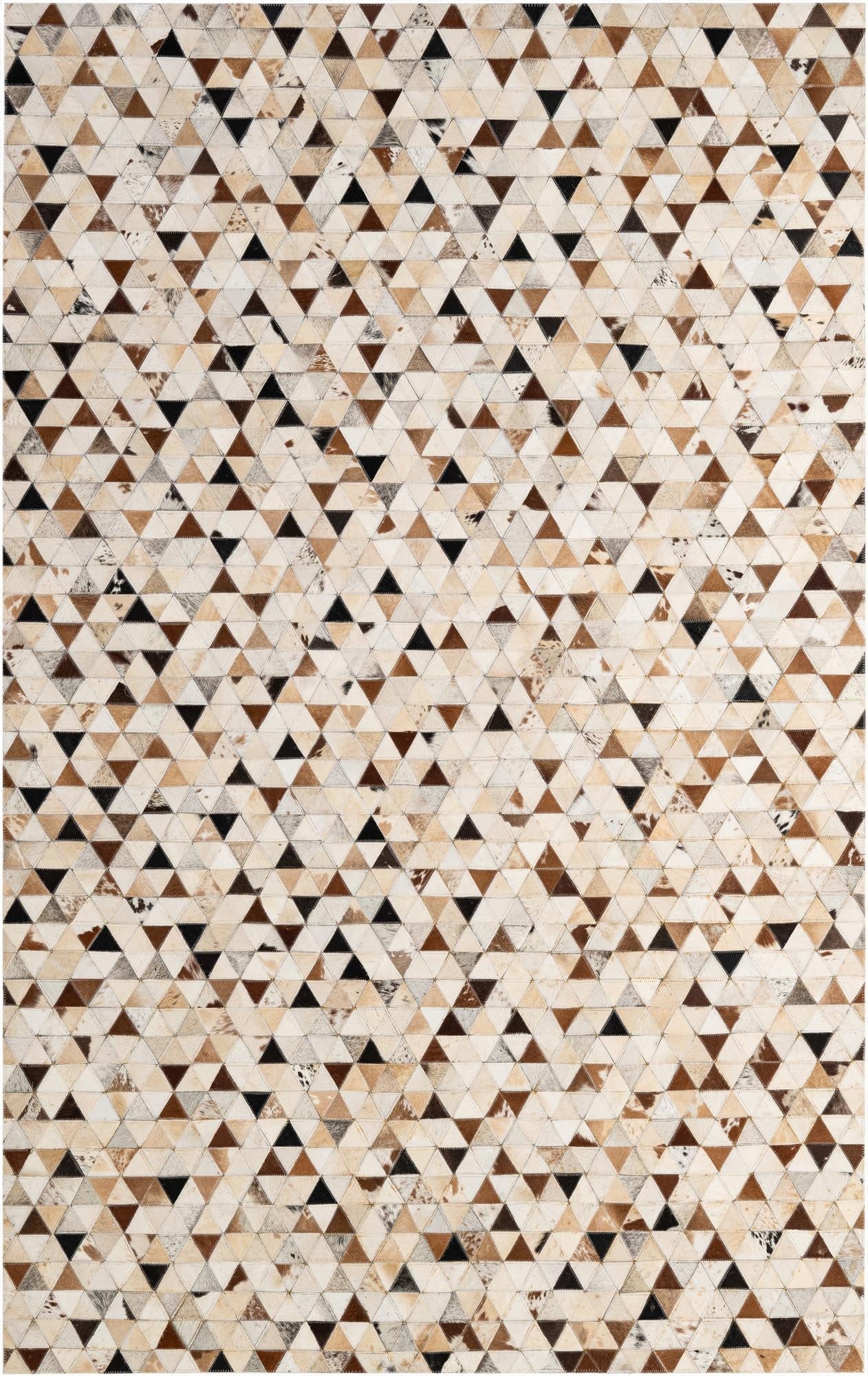 5' 1 x 7' 11 Cowhide - Patchwork Rug