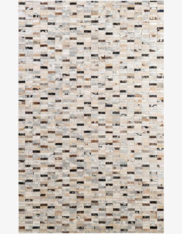 5' x 7' 11 Cowhide - Patchwork Rug
