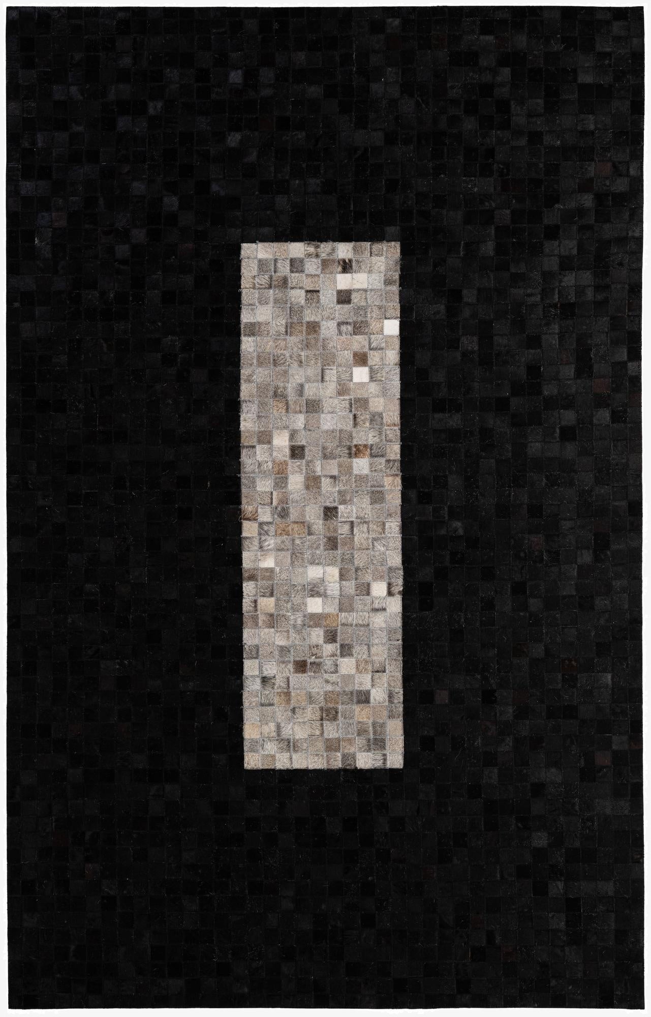 5' x 7' 11 Cowhide - Patchwork Rug