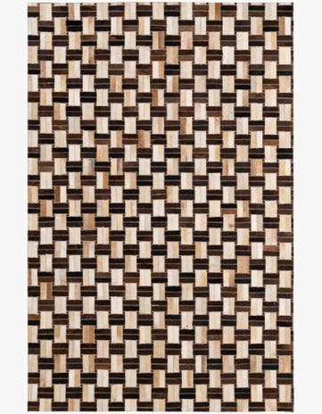 4' x 5' 11 Cowhide - Patchwork Rug