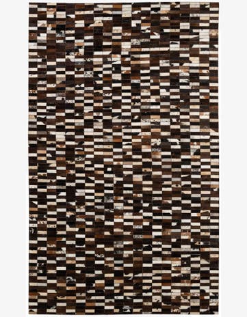 5' x 8' Cowhide - Patchwork Rug