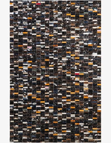 5' 2 x 8' Cowhide - Patchwork Rug