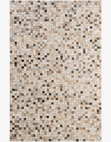 5' x 7' 9 Cowhide - Patchwork Rug