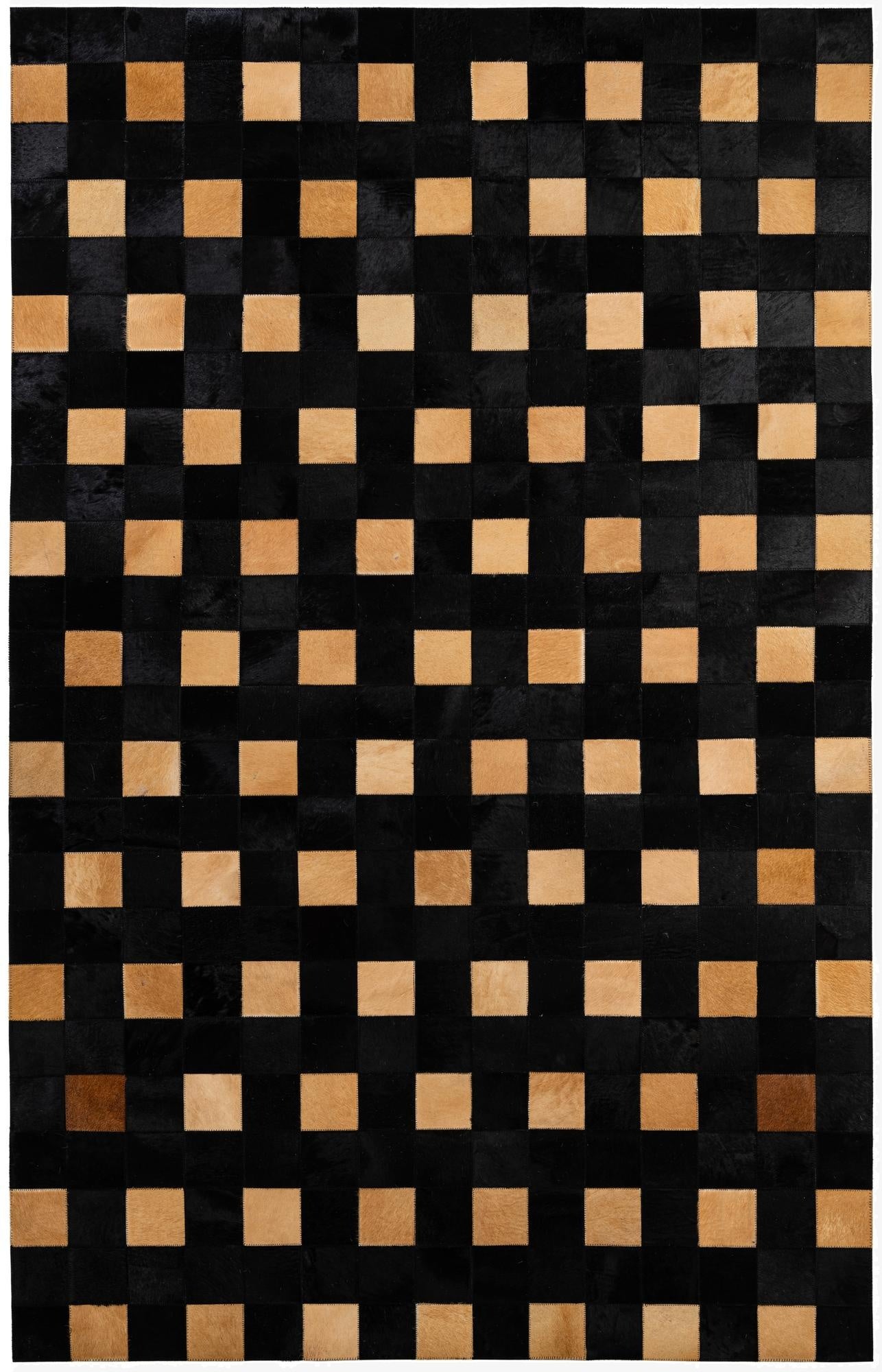 5' x 7' 11 Cowhide - Patchwork Rug