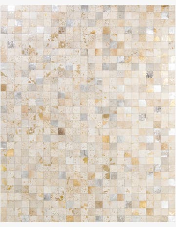 7' 11 x 9' 10 Cowhide - Patchwork Rug