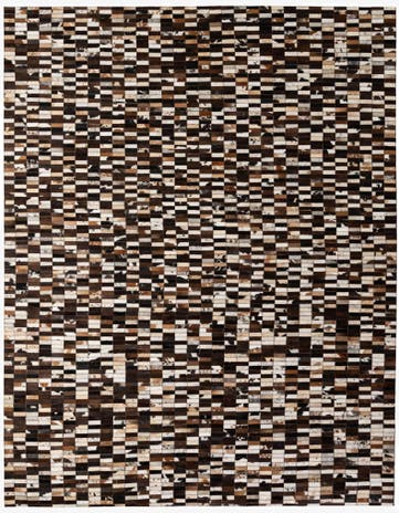 8' 1 x 10' 1 Cowhide - Patchwork Rug