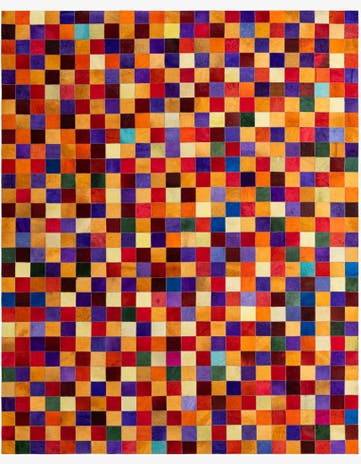 8' x 9' 9 Cowhide - Patchwork Rug