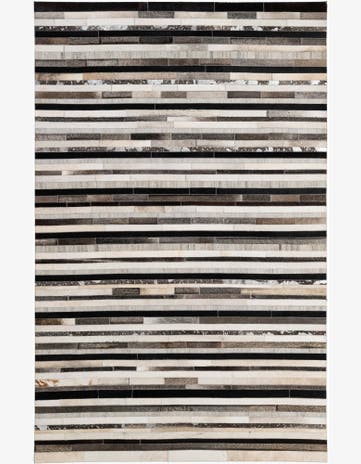 5' x 7' 11 Cowhide - Patchwork Rug