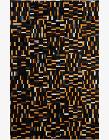 5' x 7' 11 Cowhide - Patchwork Rug