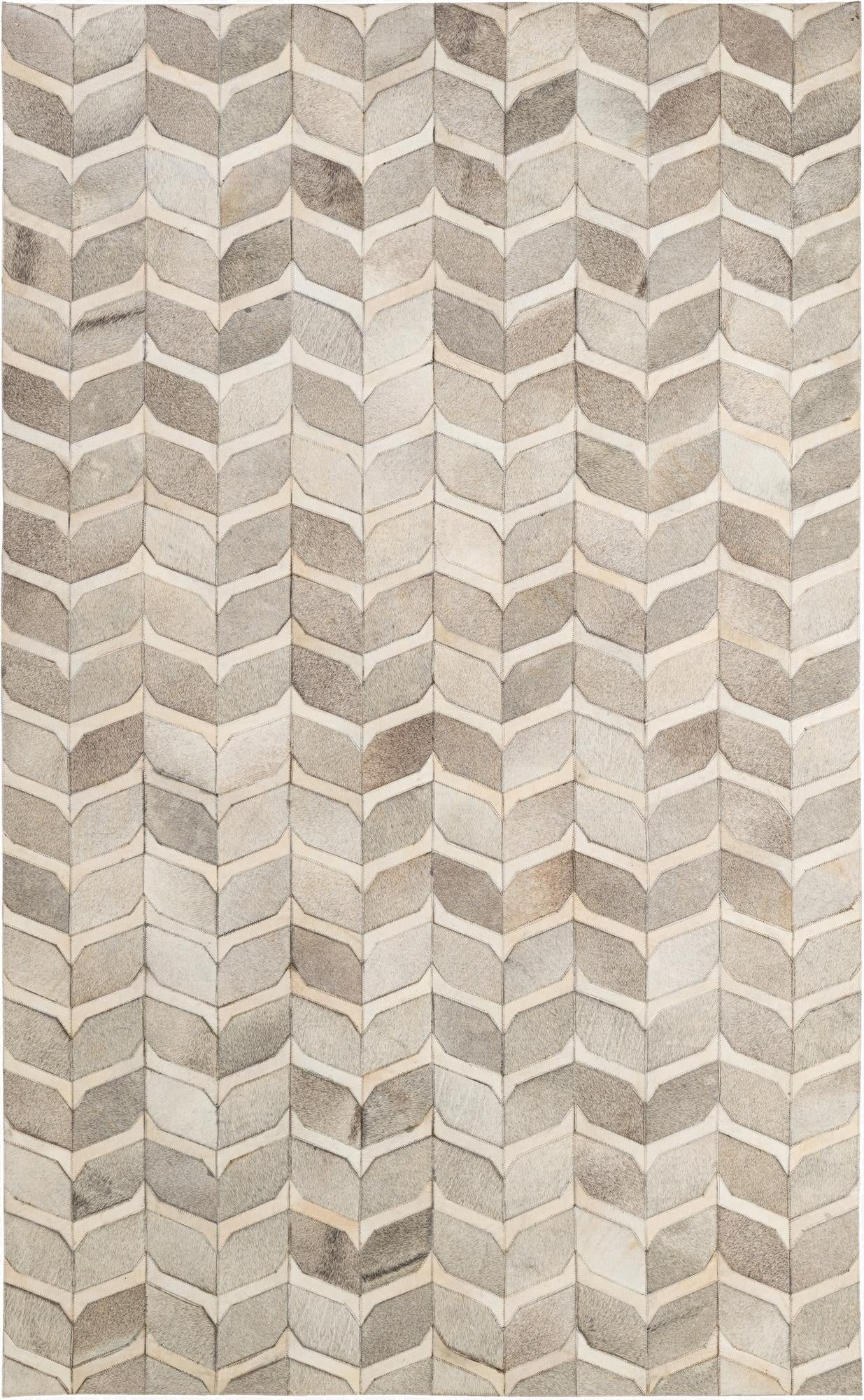 5' x 8' Cowhide - Patchwork Rug