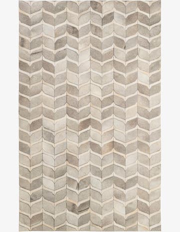 5' x 8' Cowhide - Patchwork Rug