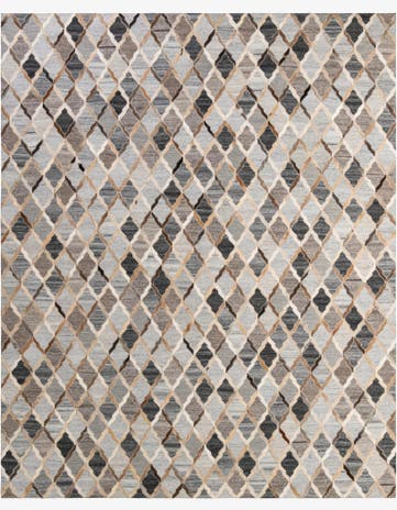 8' x 9' 10 Cowhide - Patchwork Rug