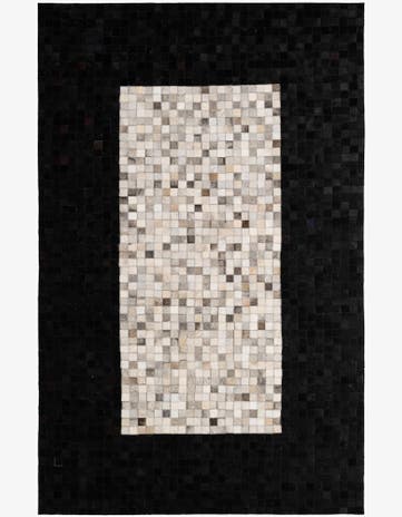 5' x 8' Cowhide - Patchwork Rug