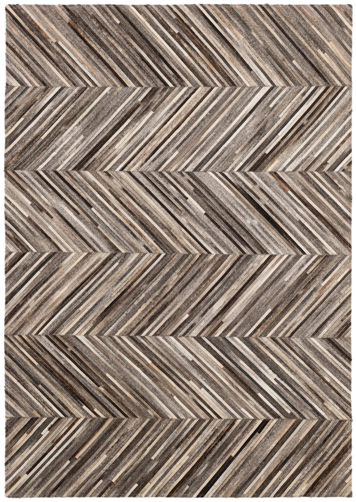 4' 3 x 6' Cowhide - Patchwork Rug