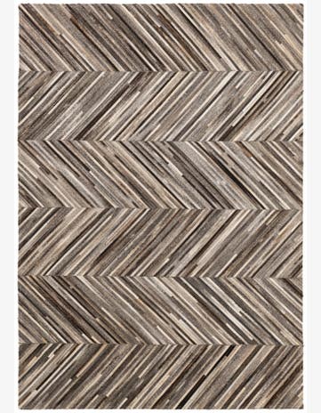 4' 3 x 6' Cowhide - Patchwork Rug