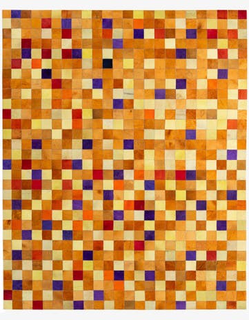 7' 11 x 9' 10 Cowhide - Patchwork Rug