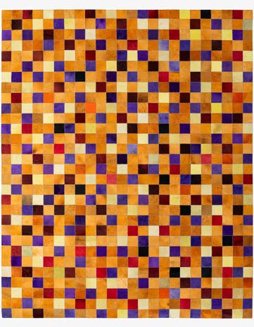 8' x 9' 11 Cowhide - Patchwork Rug