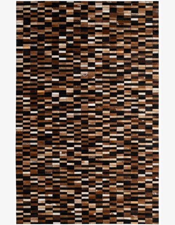 5' x 7' 11 Cowhide - Patchwork Rug