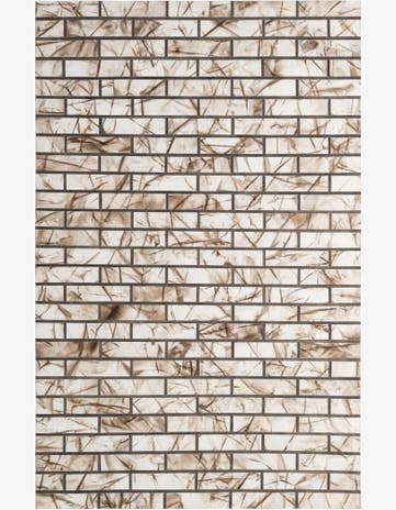 5' 2 x 8' 1 Cowhide - Patchwork Rug