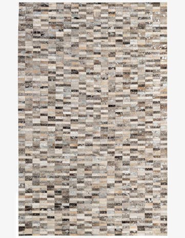 5' x 7' 11 Cowhide - Patchwork Rug