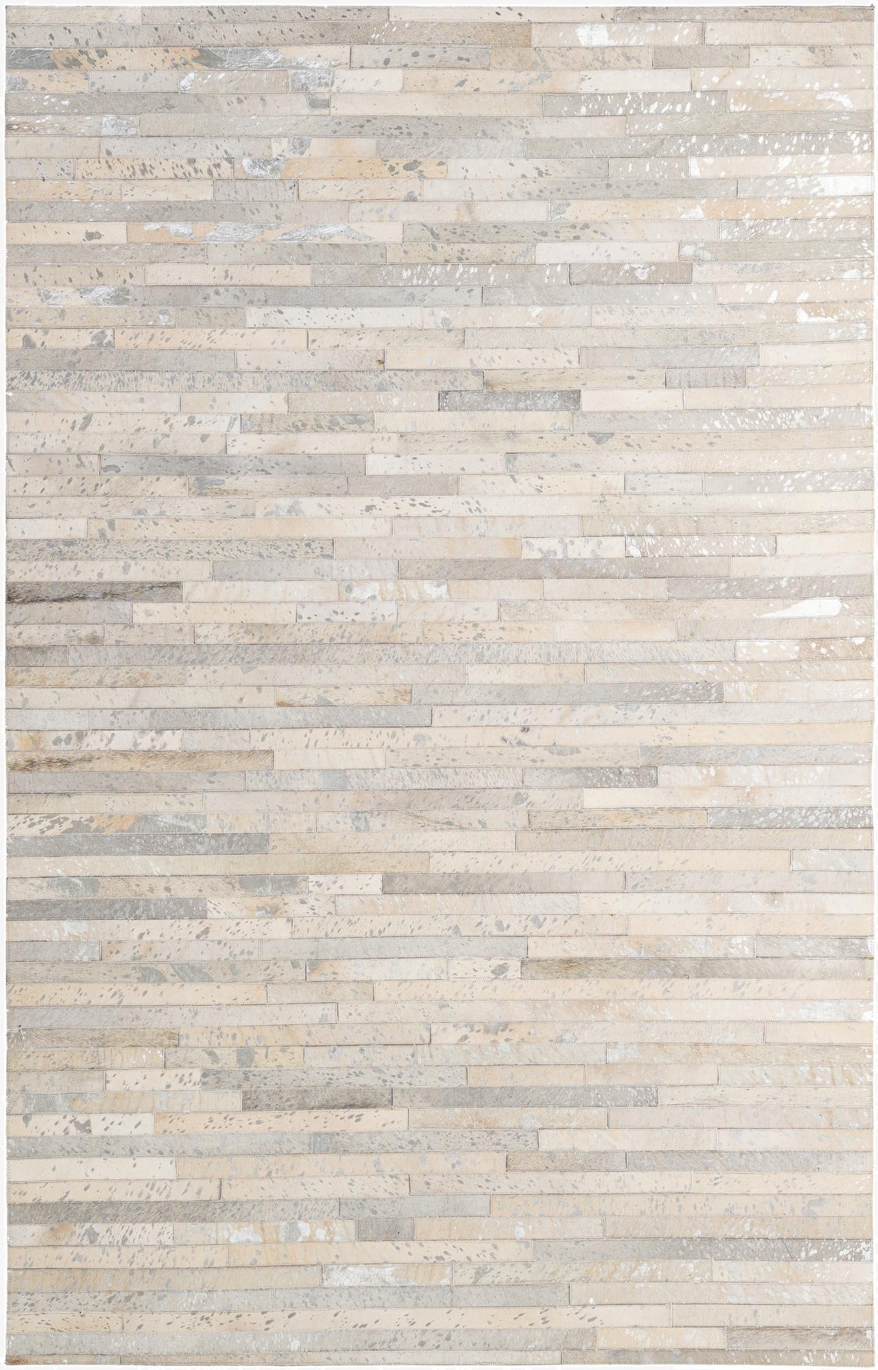 5' 2 x 7' 11 Cowhide - Patchwork Rug