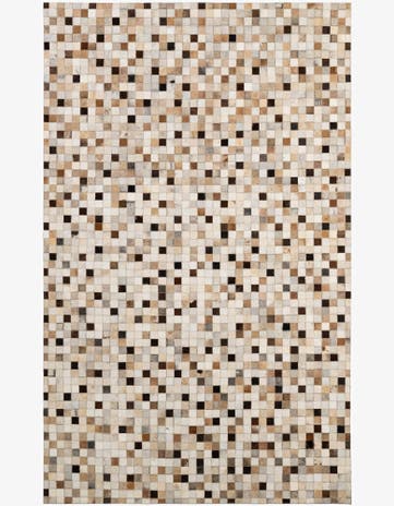 5' x 8' Cowhide - Patchwork Rug