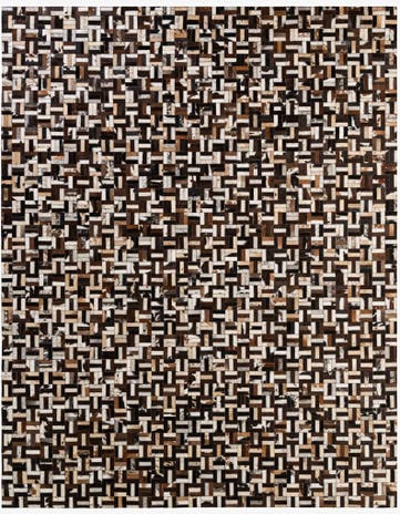 7' 11 x 10' 1 Cowhide - Patchwork Rug