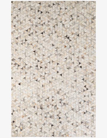 5' x 8' Cowhide - Patchwork Rug