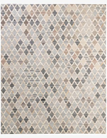8' 1 x 9' 10 Cowhide - Patchwork Rug